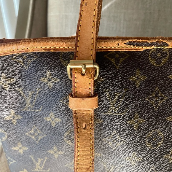 Authentic Louis Vuitton vintage bucket bag large FL0060 (F1027) - Picture 8 of 16